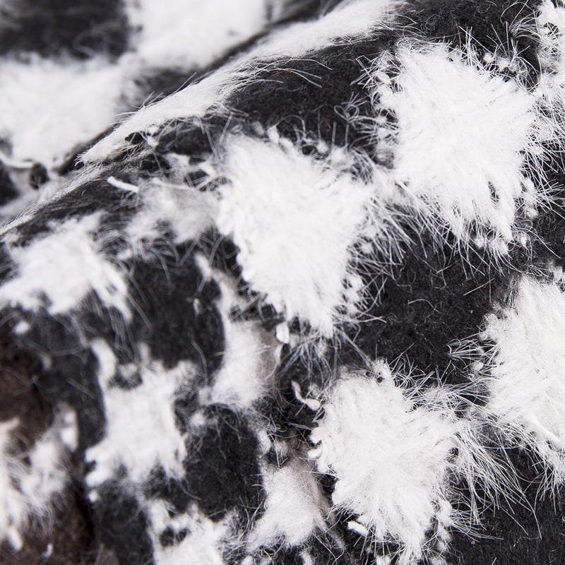 লম্বা চুলের ডায়মন্ড হাউন্ডস্টুথ টুইড ফ্যাব্রিক 2230/2229/2228