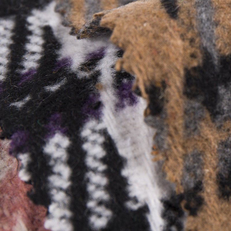 টার্টান প্লেড এমবসড টুইল পুরু 10% উল 90% রাসায়নিক ফাইবার টুইড ফ্যাব্রিক 2570