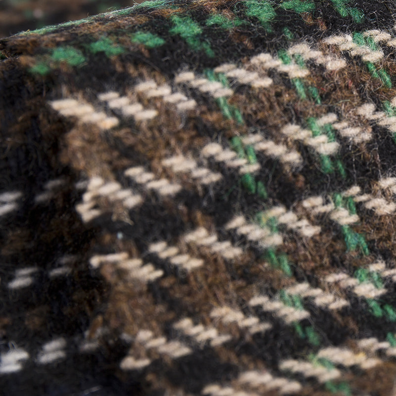 বোনা হাউন্ডস্টুথ উল টুইড ফ্যাব্রিক 2585