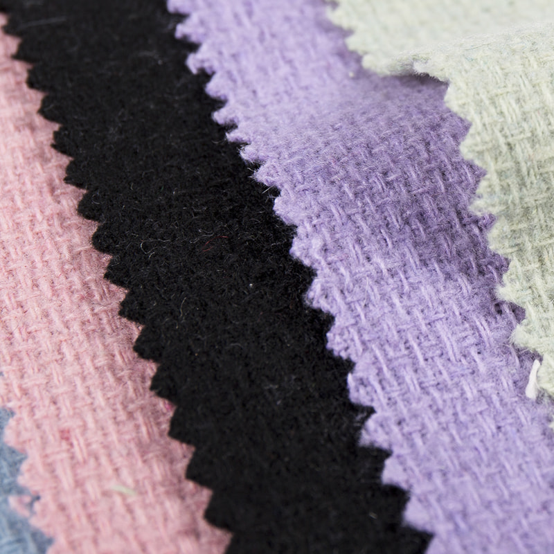 মহিলাদের কোট 2815 জন্য ক্রস উল Tweed ফ্যাব্রিক