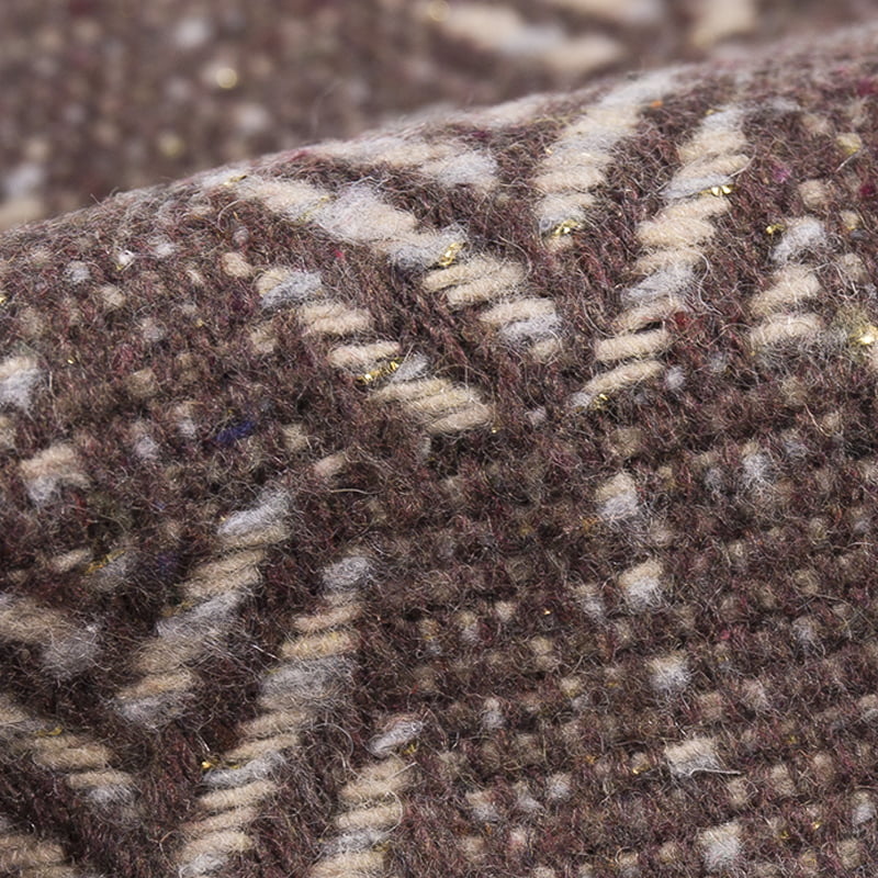 গার্মেন্টস 3333 এর জন্য চীন সরবরাহকারী উল হেরিংবোন জ্যাকার্ড উল ফ্যাব্রিক