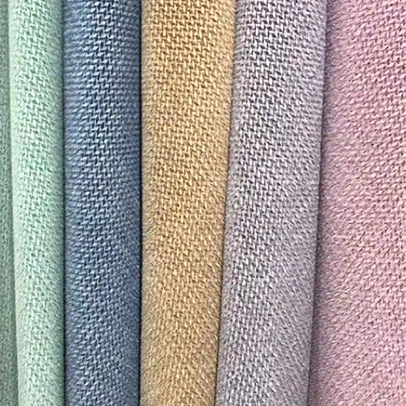 H1801 পোশাকের জন্য হাউন্ডস্টুথ পলিয়েস্টার নাইলন বোনা জ্যাকার্ড ফক্স মিঙ্ক ফার শীতকালীন কাপড়