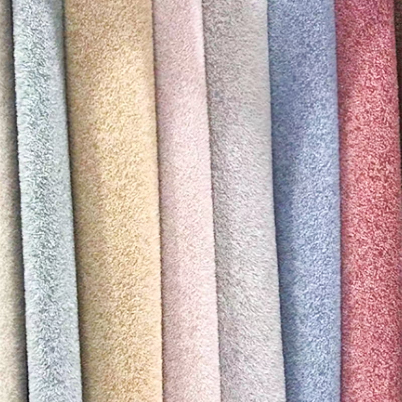 পলিয়েস্টার নাইলন নিট ফক্স ব্রাশড মিঙ্ক ফার শীতকালীন কাপড়ের জন্য পোশাক H1816