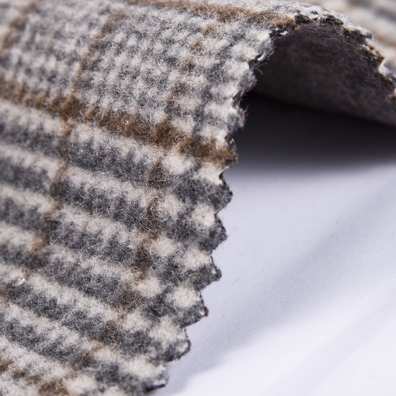 বোনা গ্লেন প্লেড ভারী ওজনের উল ফ্যাব্রিক SH2408