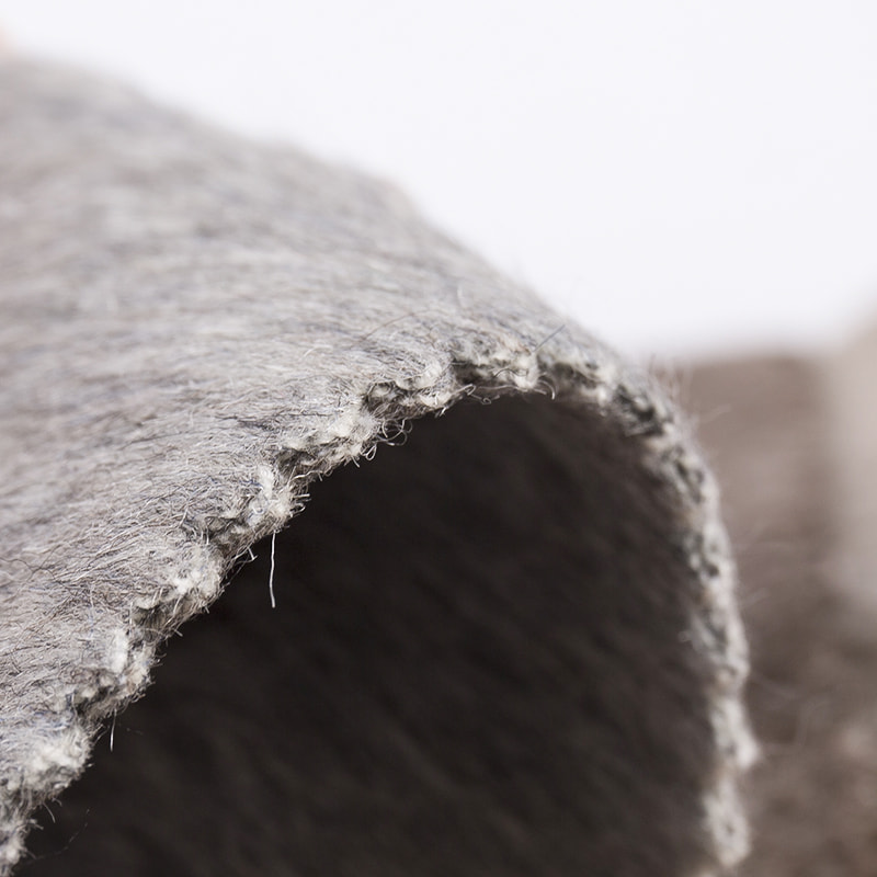 পোশাকের জন্য 100% উলের প্লেইন ওভারকোট শীতকালীন পোলার ফ্লিস কাপড় ZZH24003